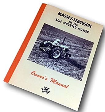 Mf 135 owners manual
